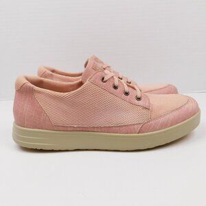 TRAQ By Alegria Copacetiq Dusty Rose Lace Up Sneakers 42 (71925)